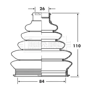 BORG & BECK BCB6071