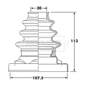 BCB6218 BORG & BECK