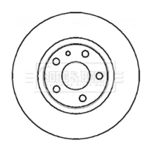 BORG & BECK BBD4307