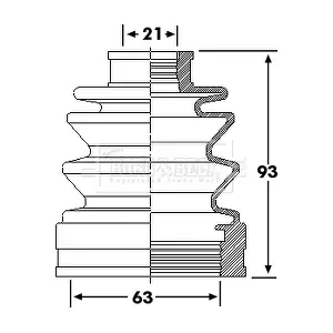 BCB6245 BORG & BECK