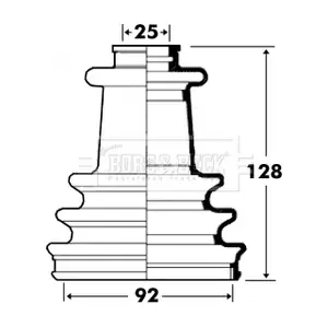 BCB6106 BORG & BECK