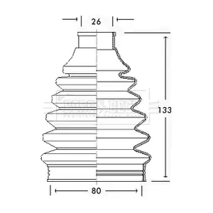 BORG & BECK BCB2224