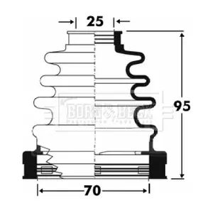 BCB2864 BORG & BECK