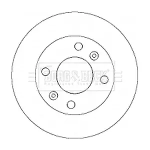 BORG & BECK BBD4342