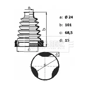 BCB6423 BORG & BECK