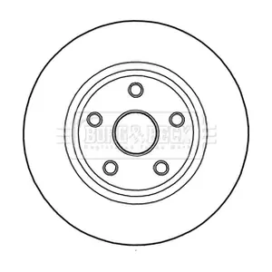 BORG & BECK BBD6004S