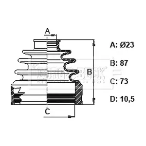 BCB6164 BORG & BECK