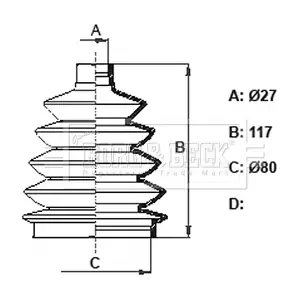BCB6387 BORG & BECK