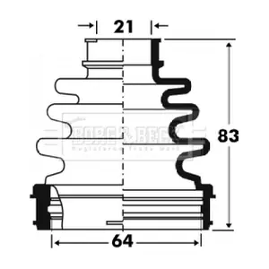 BCB2867 BORG & BECK