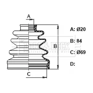 BCB6342 BORG & BECK