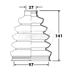 BORG & BECK BCB2372