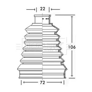 BCB2318 BORG & BECK