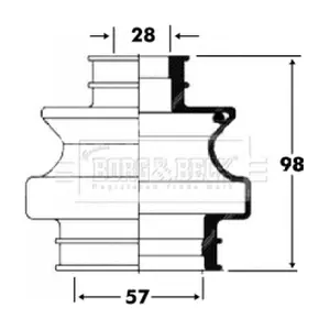 BCB6093 BORG & BECK