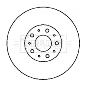 BORG & BECK BBD4346