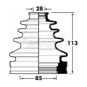 BCB2873 BORG & BECK