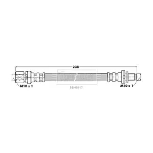BBH6847 BORG & BECK