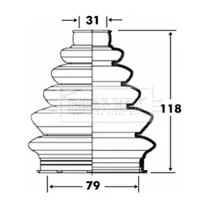 BCB6082 BORG & BECK