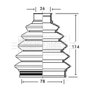 BORG & BECK BCB2347