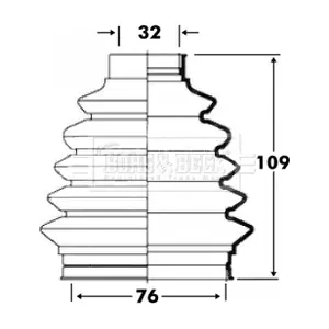 BCB6091 BORG & BECK