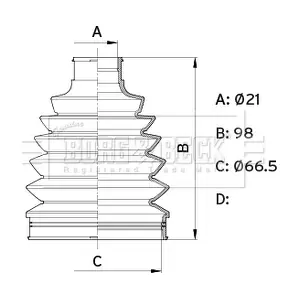 BCB6421 BORG & BECK