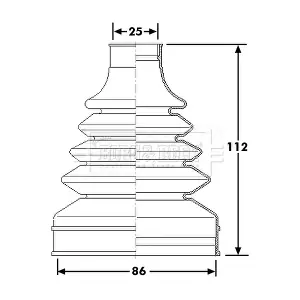 BCB6256 BORG & BECK