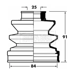 BORG & BECK BCB2828