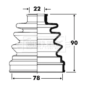 BORG & BECK BCB2809