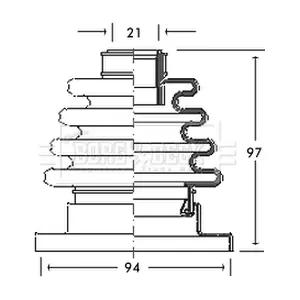 BORG & BECK BCB2674