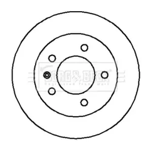 BORG & BECK BBD5081