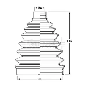 BCB6207 BORG & BECK