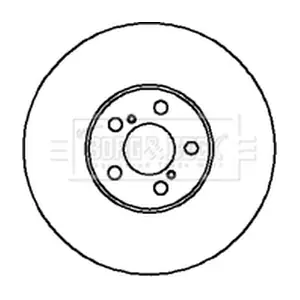 BORG & BECK BBD5034