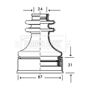 BCB2778 BORG & BECK