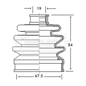 BCB2072 BORG & BECK