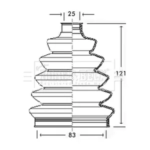 BCB2343 BORG & BECK