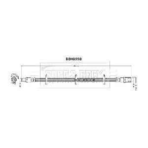 BBH8998 BORG & BECK