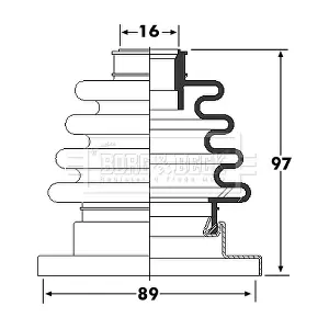 BORG & BECK BCB6252