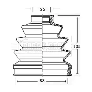BCB2332 BORG & BECK