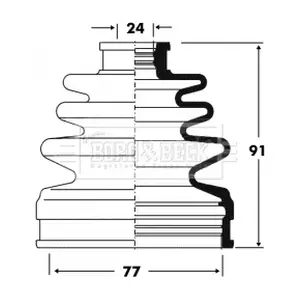 BCB2840 BORG & BECK