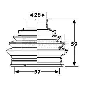 BCB6274 BORG & BECK
