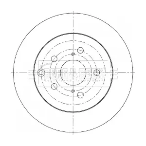 BORG & BECK BBD5372