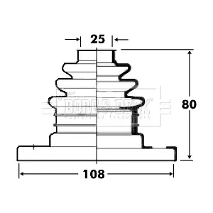 BCB2810 BORG & BECK