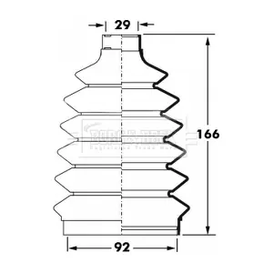 BCB6042 BORG & BECK