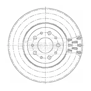 BORG & BECK BBD5492