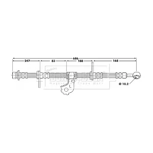 BORG & BECK BBH6697