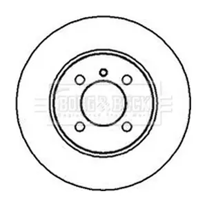 BORG & BECK BBD4302