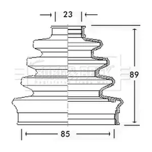 BORG & BECK BCB2286