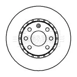 BORG & BECK BBD4960