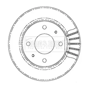 BORG & BECK BBD5007