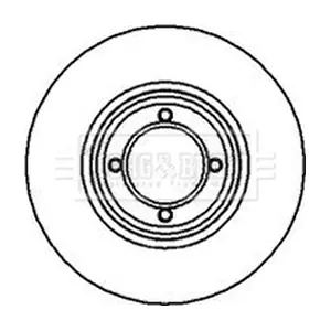 BORG & BECK BBD4836