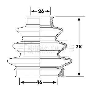 BCB6226 BORG & BECK